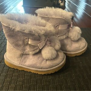 UGG Kids Boots in Light Purple and Tan